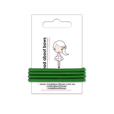 4mm Hair Ties-Mad About Bows