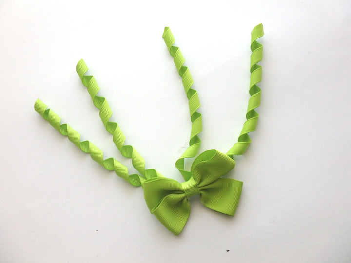 Bow Korker Apple Green-Mad About Bows