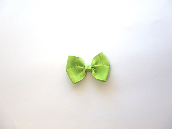 Double Bow Apple Green-Mad About Bows