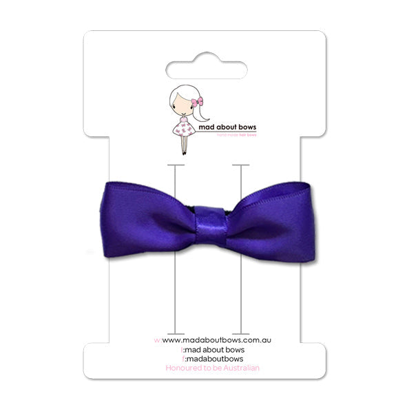Ava Bow Purple-Mad About Bows