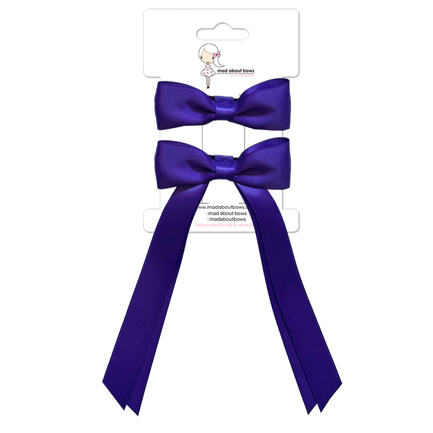 Ava & Olivia Bow Pack Purple-Mad About Bows