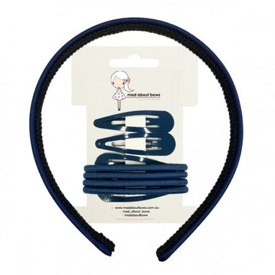 Basic Accessory Pack Navy-Mad About Bows