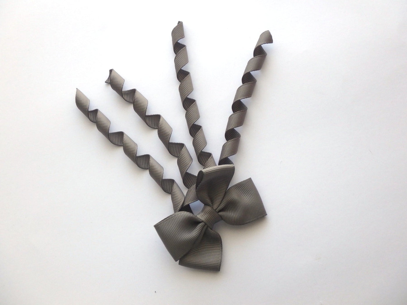 Bow Korker Charcoal Grey-Mad About Bows