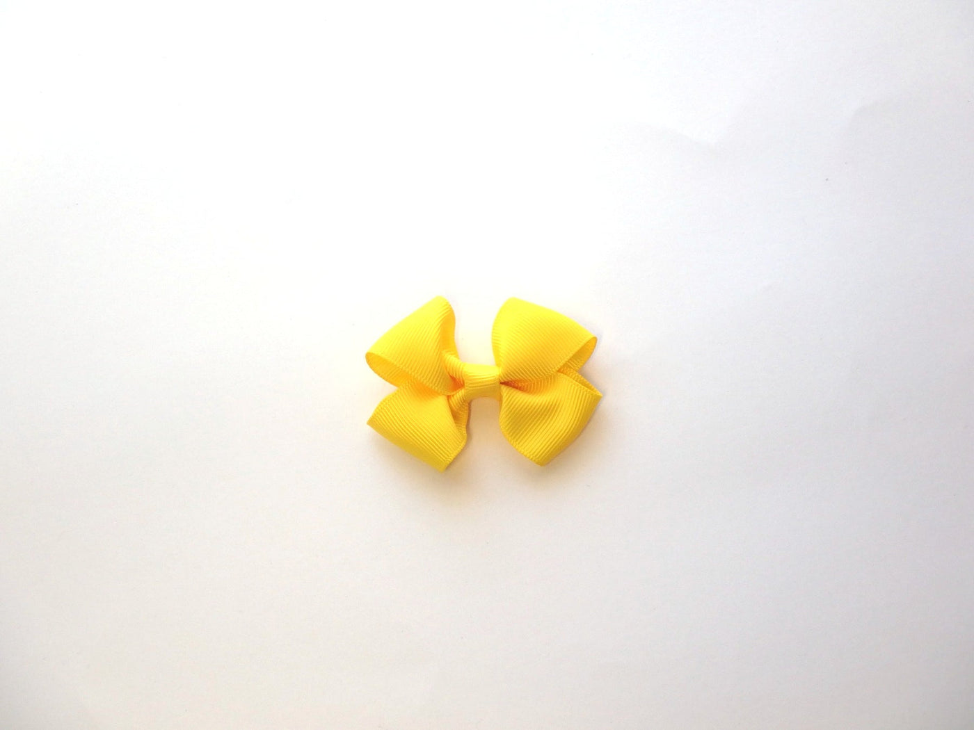 Tiny Jo Bow Daffodil Yellow-Mad About Bows