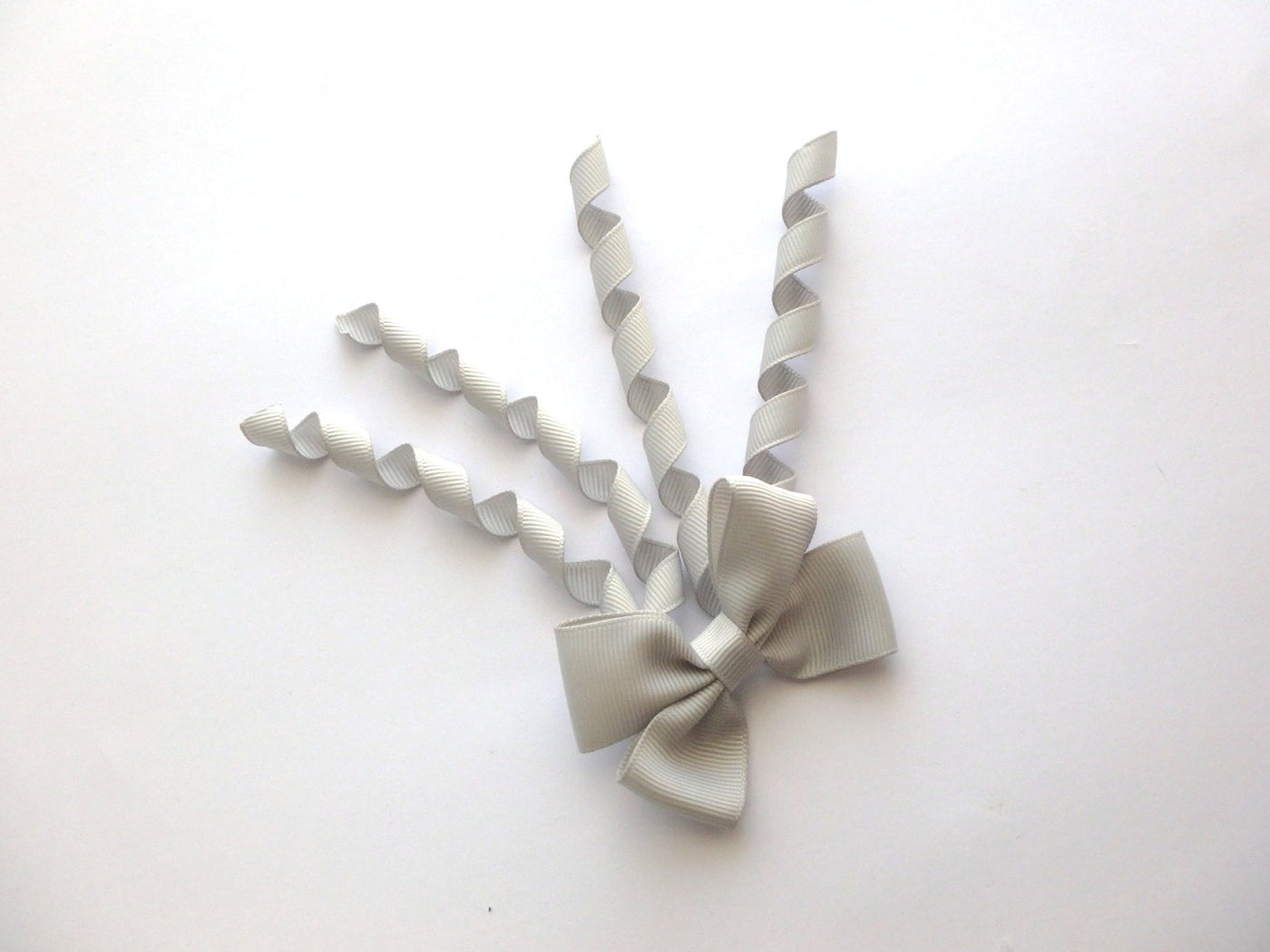 Bow Korker Light Grey-Mad About Bows