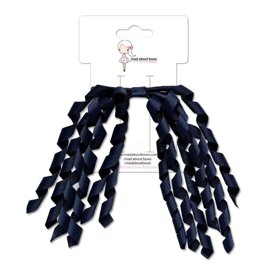 Korker Ensign Blue (Dark Navy)-Mad About Bows