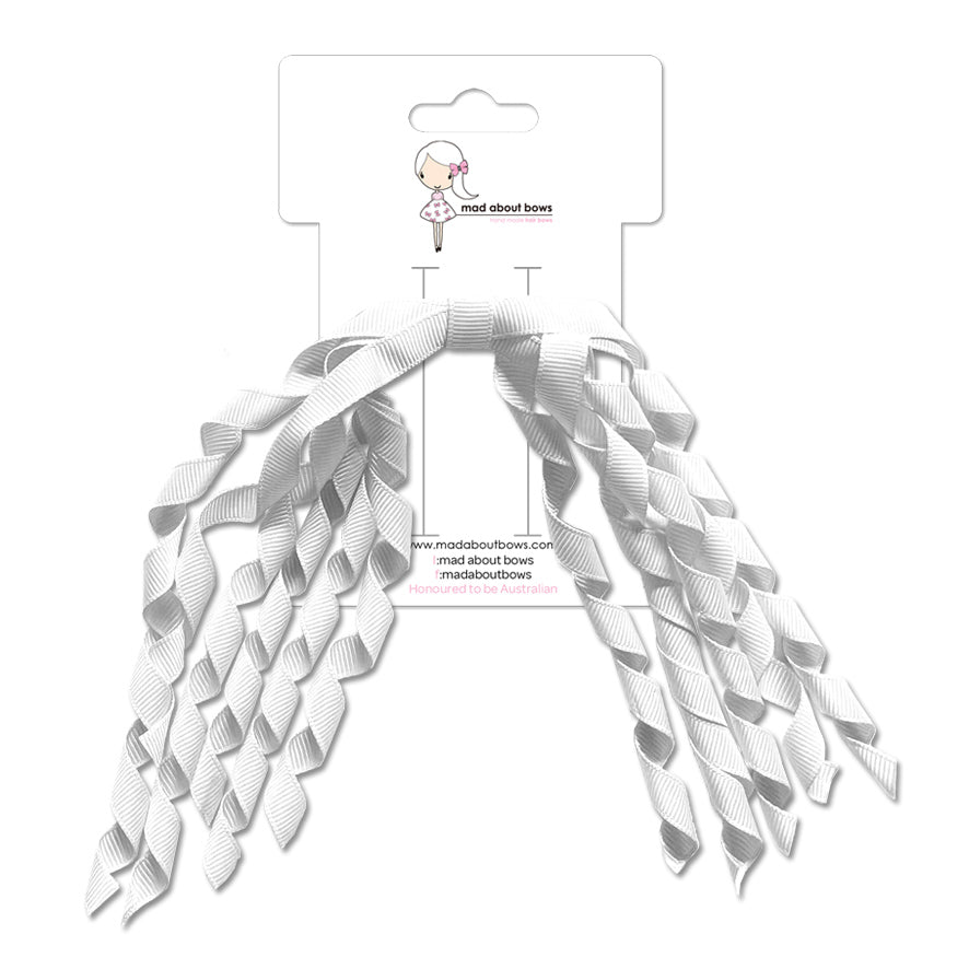 Korker White-Mad About Bows
