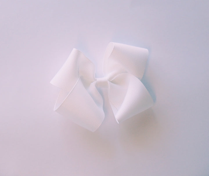 Mini Jo Bow White-Mad About Bows