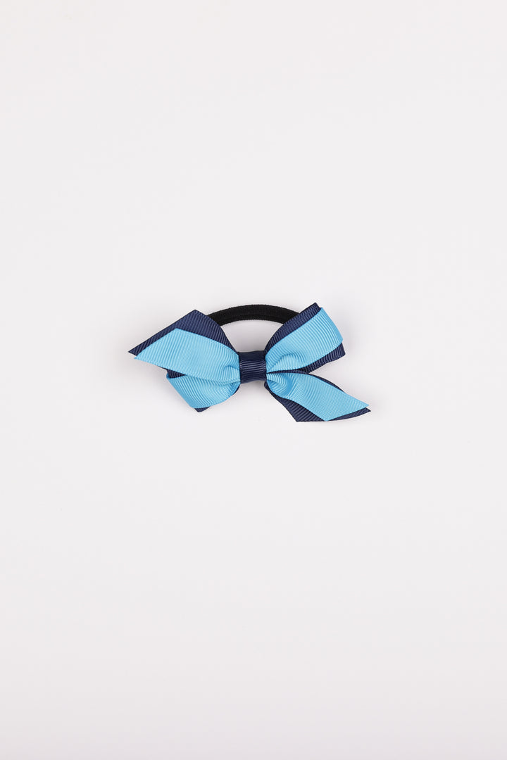 Mini Pinwheel Navy/Island Blue-Mad About Bows