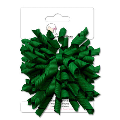 Mad Pom Twin Pack Forest Green-Mad About Bows