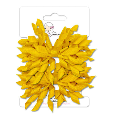 Mad Pom Twin Pack Yellowgold-Mad About Bows