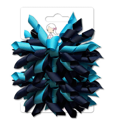 Mad Pom Twin Pack Navy/Island Blue-Mad About Bows