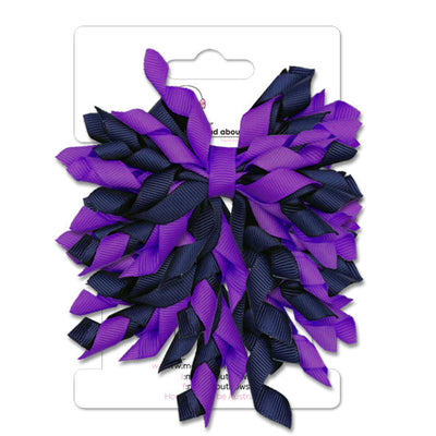Mad Pom Twin Pack Navy/Regal Purple-Mad About Bows