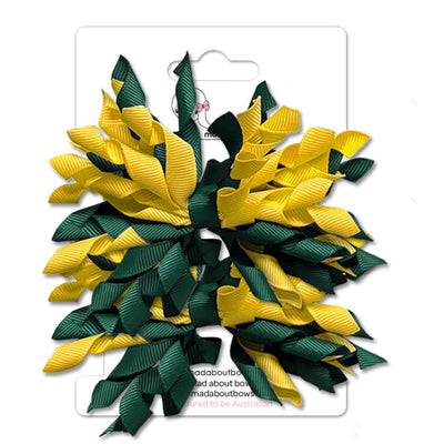 Mad Pom Twin Pack Teal/Yellowgold-Mad About Bows