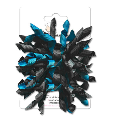 Mad Pom Twin Pack Charcoal/Shale Grey/Methyl Blue-Mad About Bows