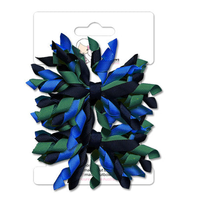 Mad Pom Twin Pack Cobalt/Jade/Black-Mad About Bows