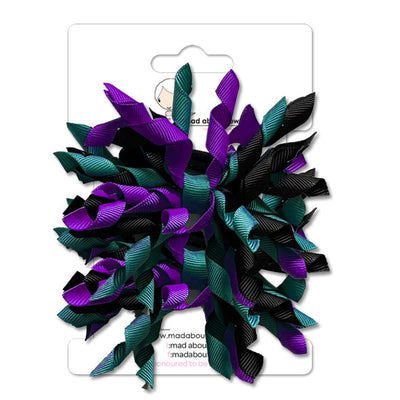 Mad Pom Twin Pack Black/Plum/Jade-Mad About Bows