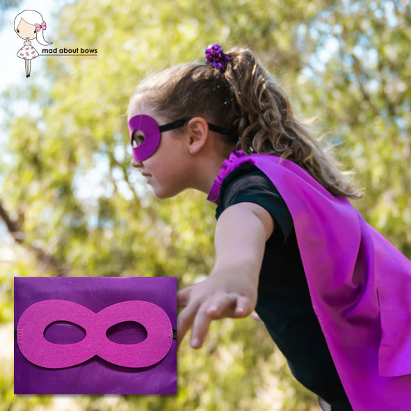 Mask and Cape Set-Mad About Bows
