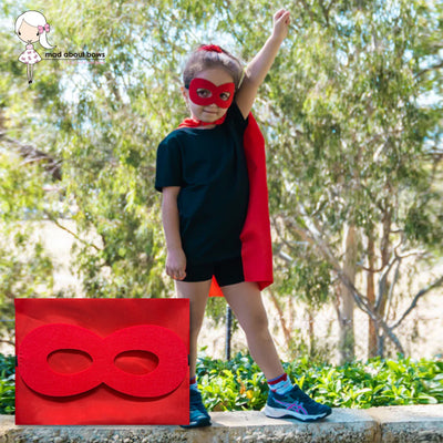 Mask and Cape Set-Mad About Bows
