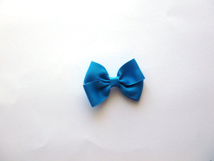 Double Bow Methyl Blue-Mad About Bows