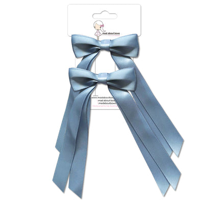 Olivia Bow Twin Pack French Blue-Mad About Bows