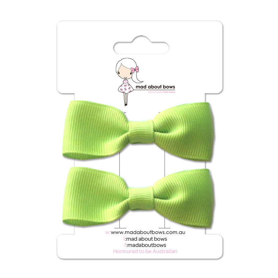 Pixie Clip Pair-Mad About Bows
