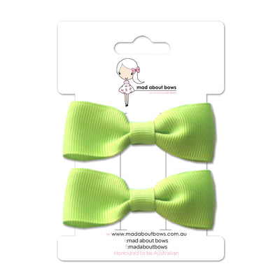 Pixie Clip Pair-Mad About Bows