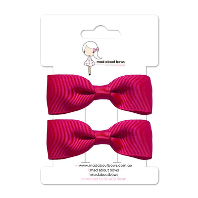 Pixie Clip Pair-Mad About Bows