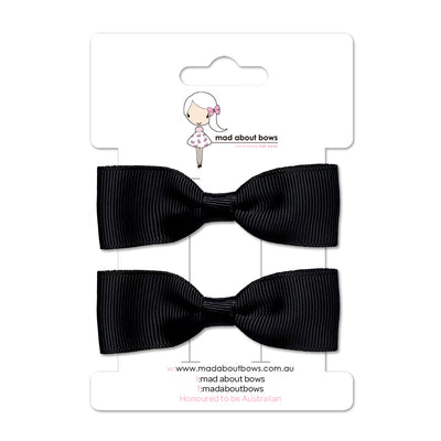 Pixie Clip Pair-Mad About Bows