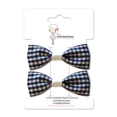 Pixie Clip Pair-Mad About Bows