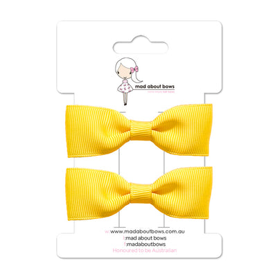 Pixie Clip Pair-Mad About Bows