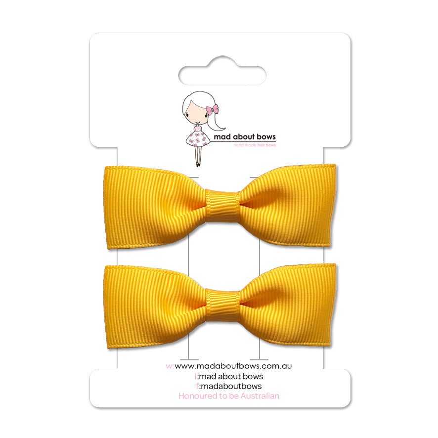 Pixie Clip Pair-Mad About Bows