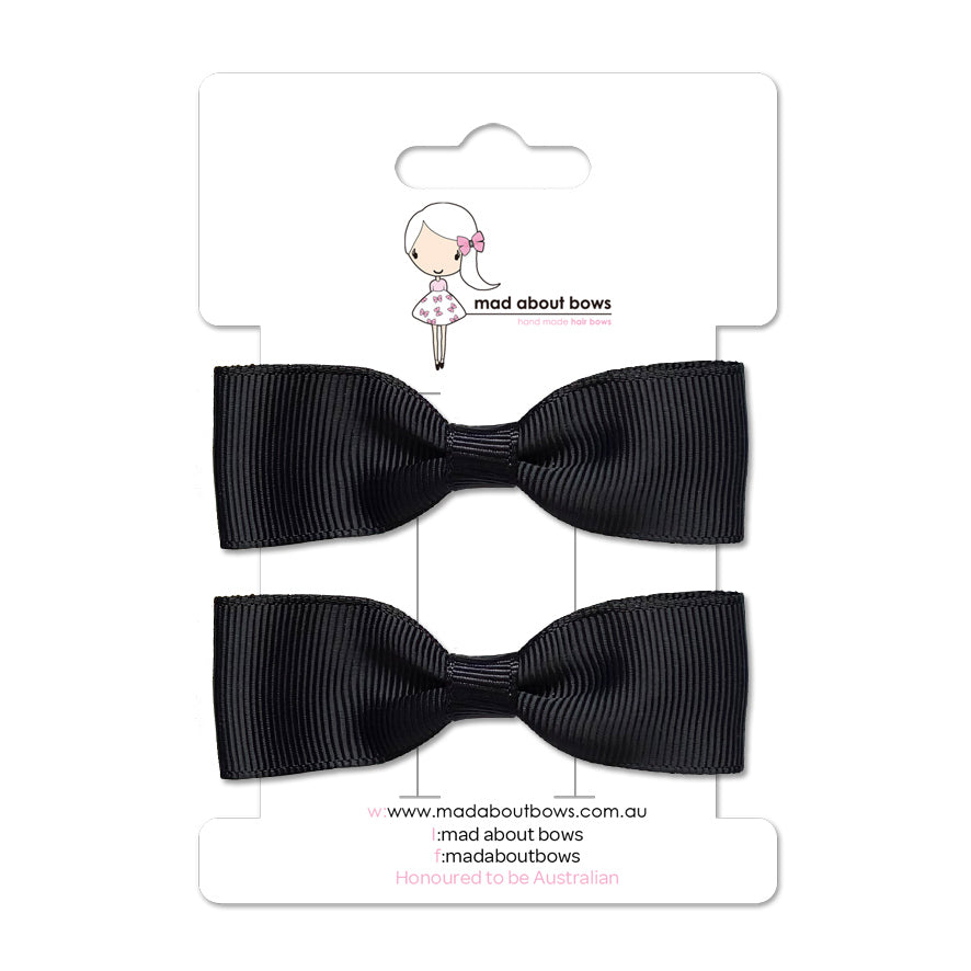 Pixie Clip Pair-Mad About Bows