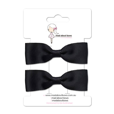Pixie Clip Pair-Mad About Bows