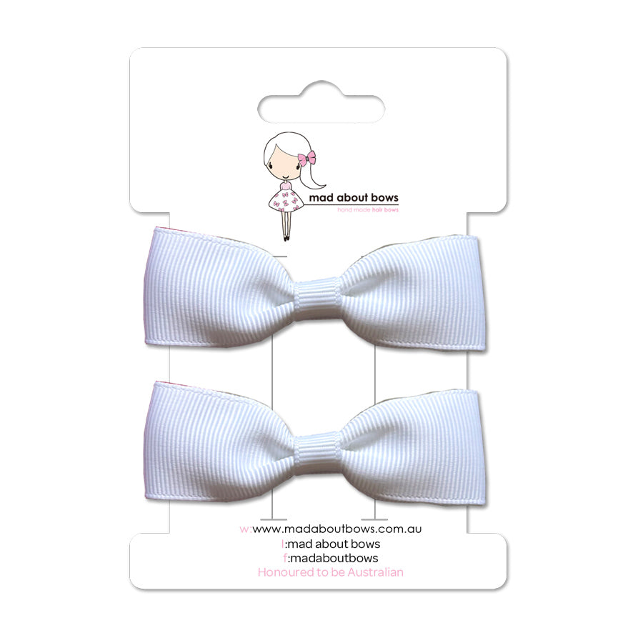 Pixie Clip Pair-Mad About Bows
