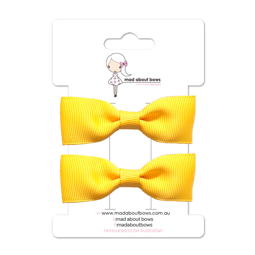 Pixie Clip Pair-Mad About Bows