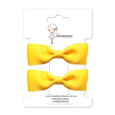 Pixie Clip Pair-Mad About Bows