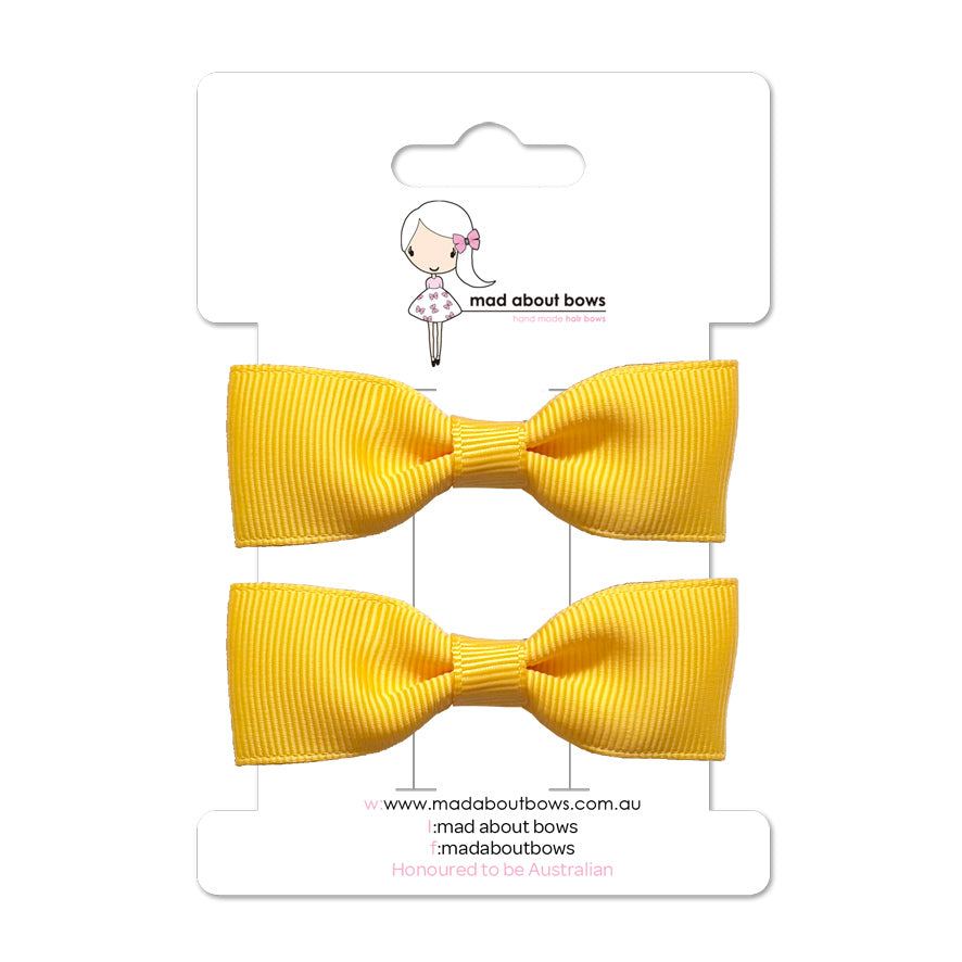 Pixie Clip Pair-Mad About Bows