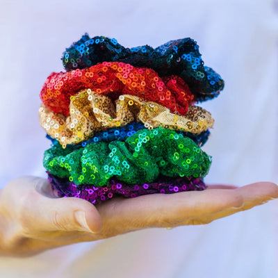 Sparkle Scrunchie-Mad About Bows