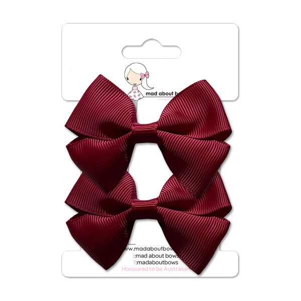 Tiny Jo Twin Pack Maroon