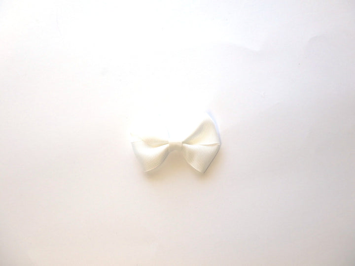 Tiny Jo Bow White-Mad About Bows