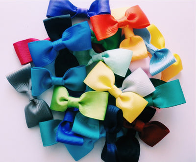 Pixie Clip Pair-Mad About Bows